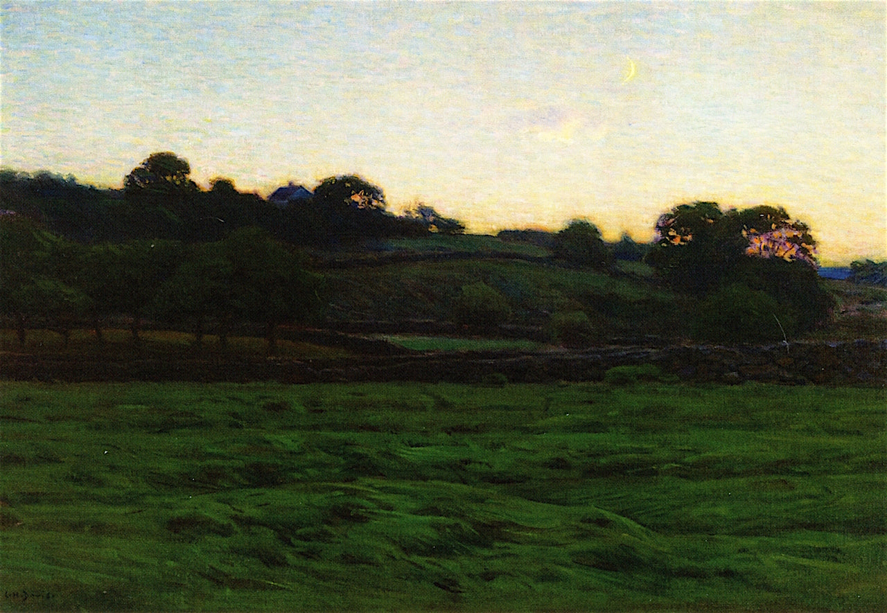 Midsummer Twilight, vintage artwork by Charles Harold Davis, 12x8" (A4) Poster