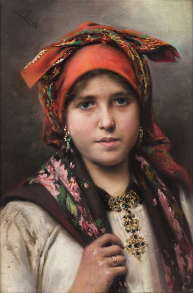 Girl from Salamanca by Maximino Peña Muñoz,A3(16x12")Poster