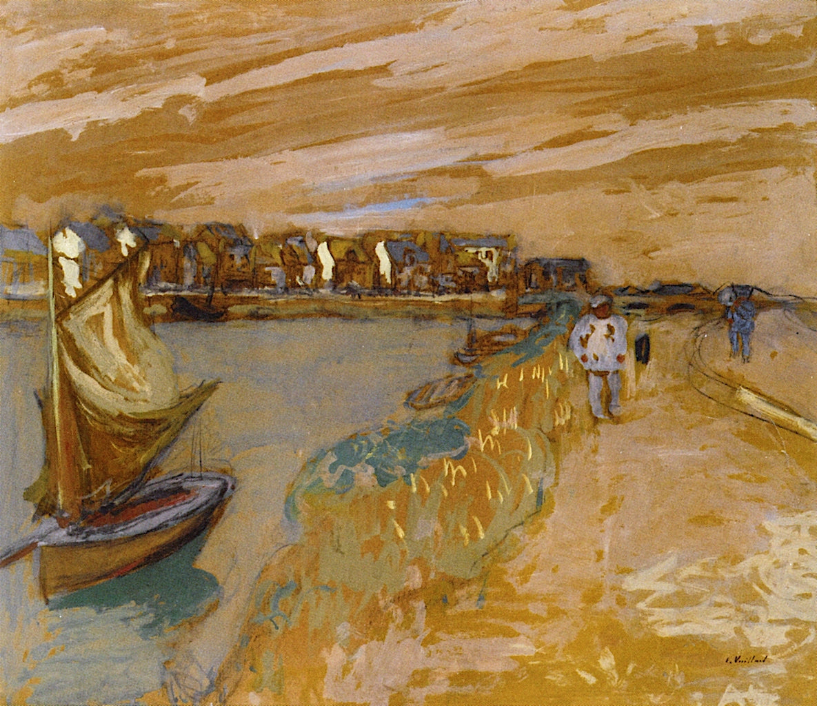The Banks at Pouliguen by edouard Vuillard,A3(16x12")Poster