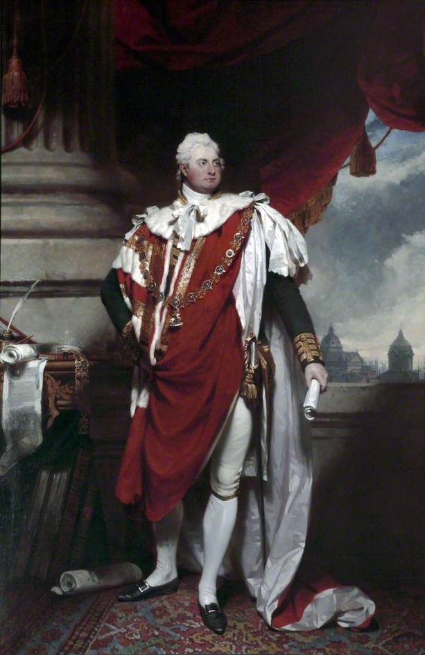 Duke of Clarence, Later William IV, vintage artwork by Sir Martin Archer Shee, 12x8" (A4) Poster