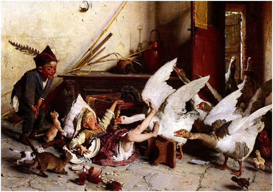 Patatrach, vintage artwork by Gaetano Chierici, 12x8" (A4) Poster