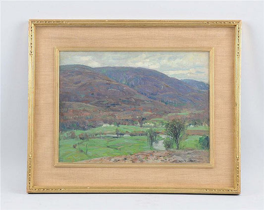 Spring Interlude, vintage artwork by John F. Carlson, 12x8" (A4) Poster
