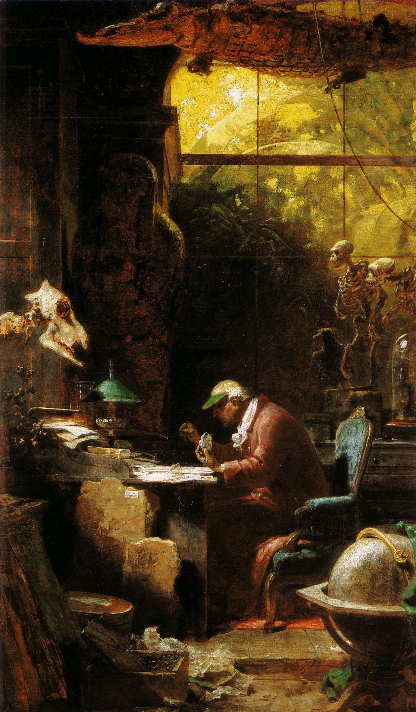 This is your World, vintage artwork by Carl Spitzweg, A3 (16x12") Poster Print