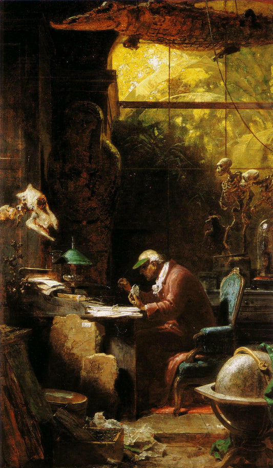 This is your World, vintage artwork by Carl Spitzweg, A3 (16x12") Poster Print