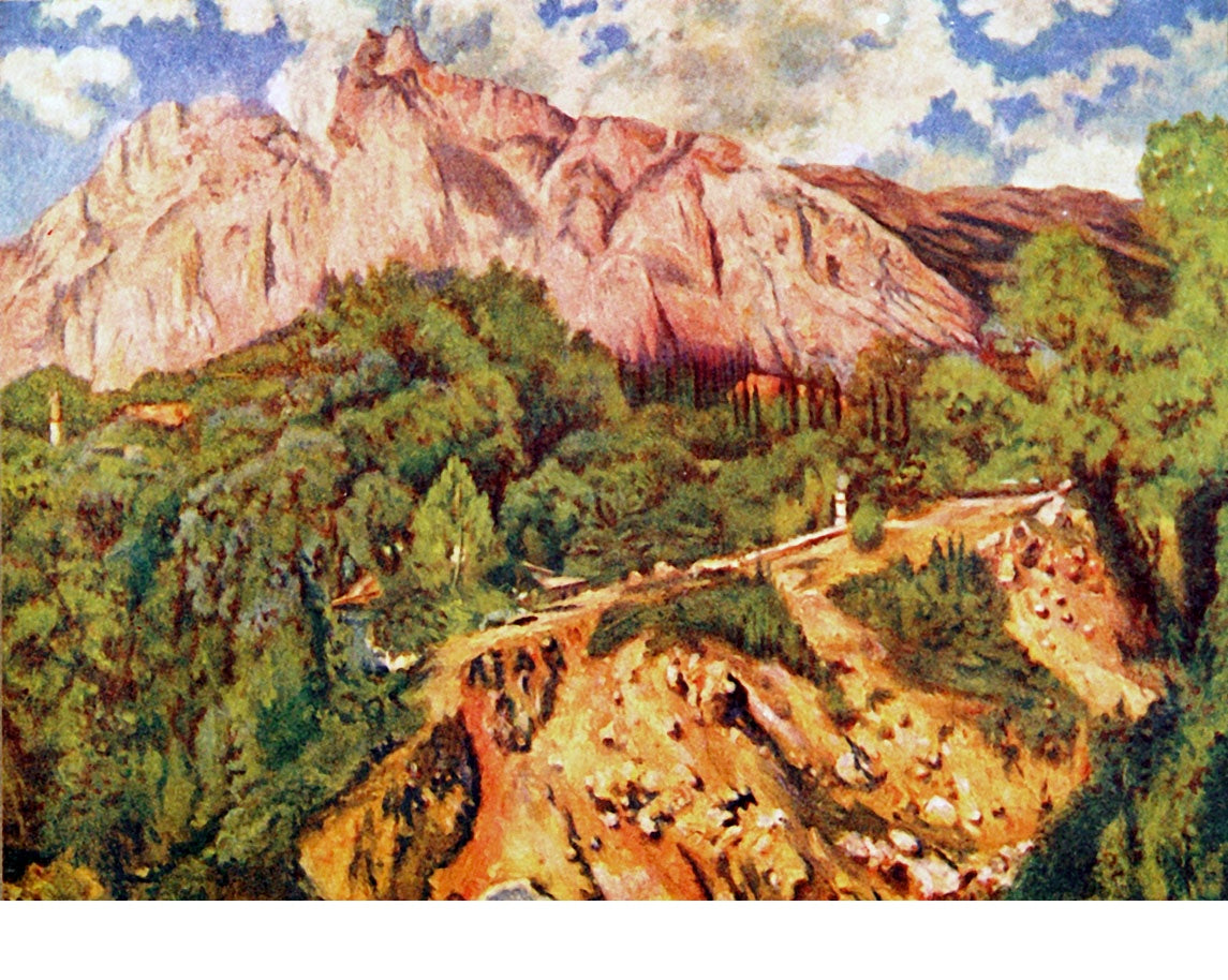 Ai-Petri, Crimea by Aristarkh Lentulov,16x12(A3) Poster