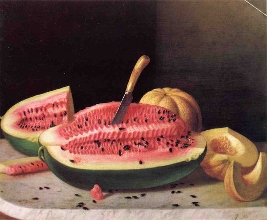 Ripe Melons, vintage artwork by John F. Francis, A3 (16x12") Poster Print