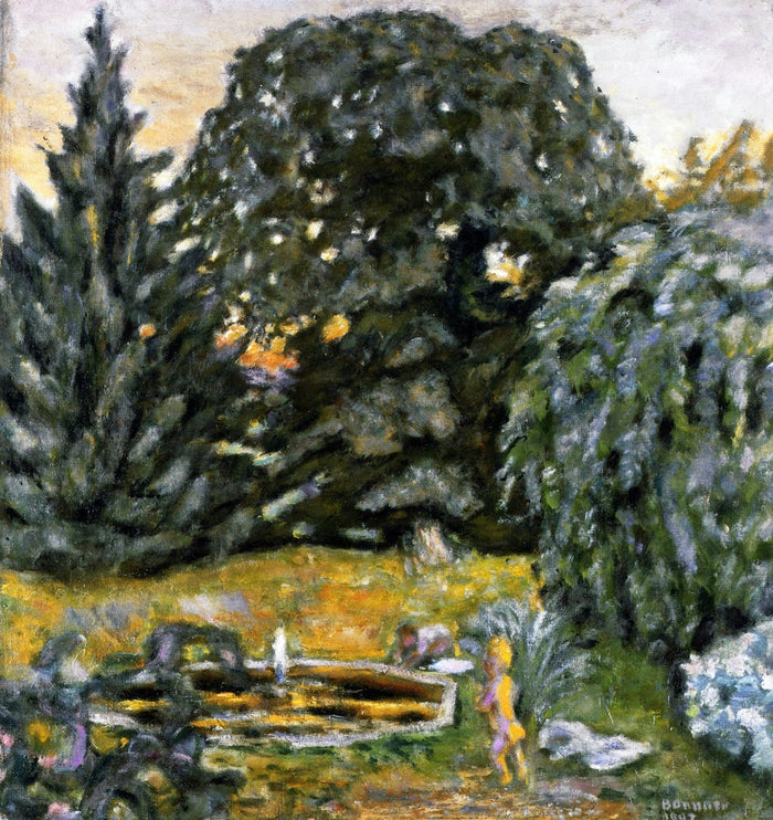 At Grand-Lemps by Pierre Bonnard,A3(16x12