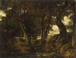 Dell at Helmingham Park, vintage artwork by John Constable, 12x8" (A4) Poster