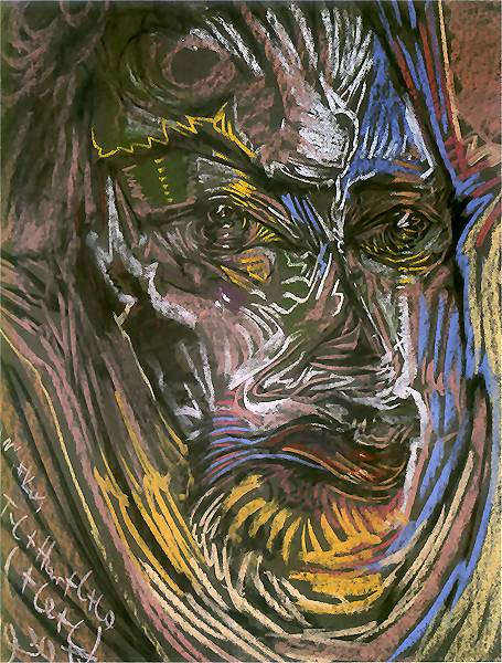 Portrait of Michal Choromanski by Stanislaw Witkiewicz,16x12(A3) Poster