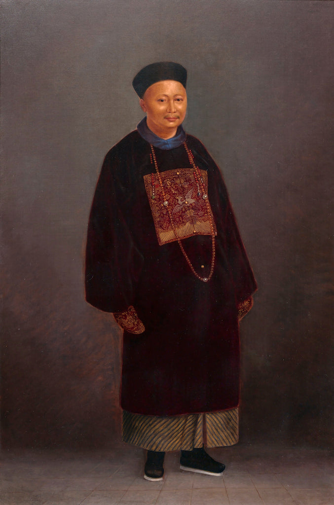 Chinese Mandarin, vintage artwork by Antonio Zeno Shindler, 12x8" (A4) Poster