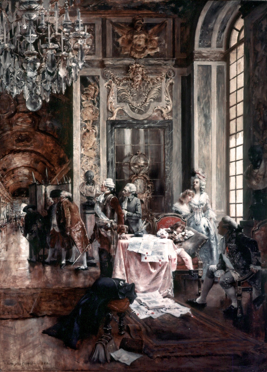 The People of Paris Come to Versailles by Francois Flameng,A3(16x12")Poster