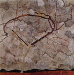 Autumn Tree in Movement, vintage artwork by Egon Schiele, 12x8" (A4) Poster