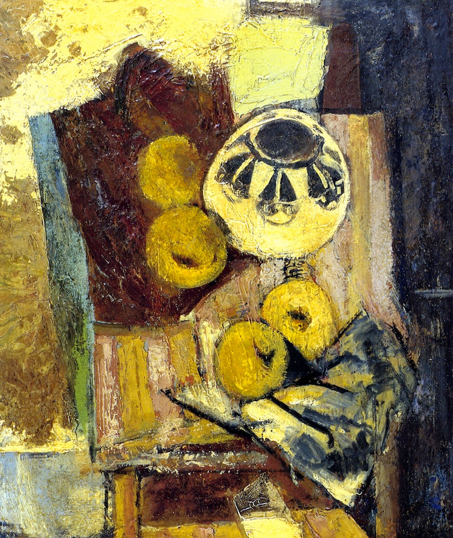 ill LIfe with Ceramic Bowl and Apples by Alfred Henry Maurer,A3(16x12")Poster