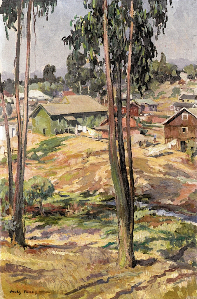Laundry Drying in the Sunshine by Jules Eugene Pages,A3(16x12")Poster
