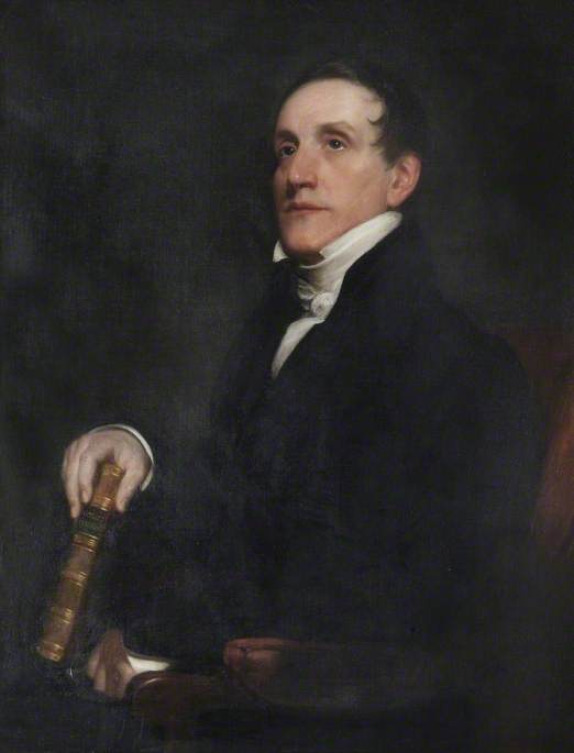 John Narrien, Esq., vintage artwork by Henry William Pickersgill, 12x8" (A4) Poster