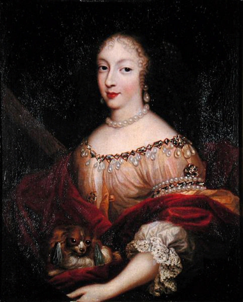The Duchess of Orleans, vintage artwork by After Pierre Mignard, 12x8" (A4) Poster