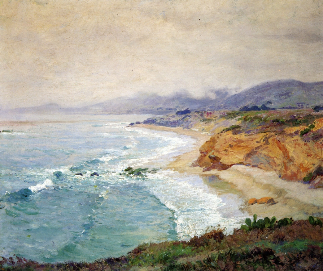 Lifting Fog, Laguna by Guy Orlando Rose,A3(16x12")Poster