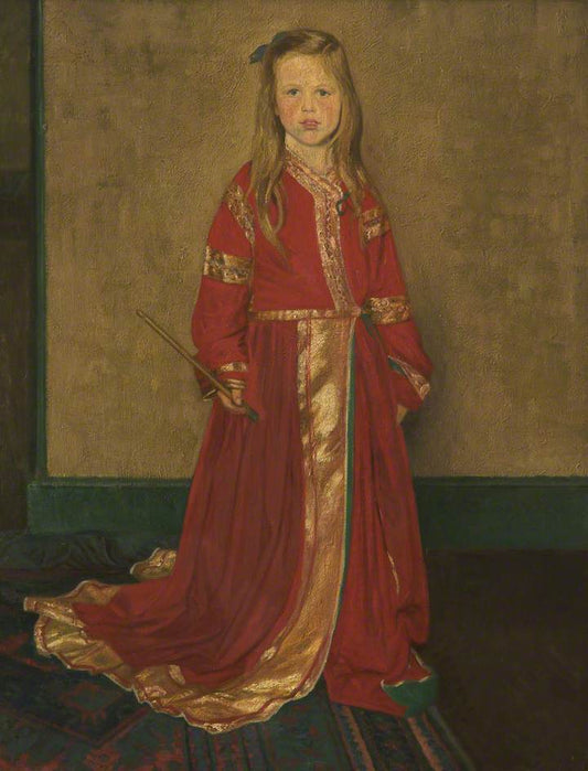 Rachel Queen, vintage artwork by Sir William Rothenstein, 12x8" (A4) Poster