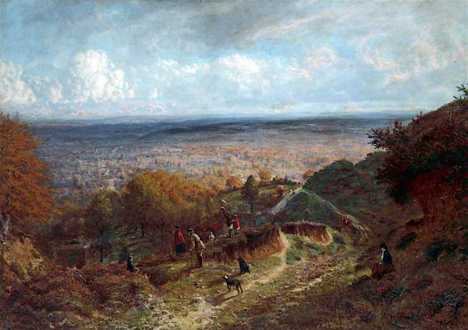 Cub Hunting in Surrey, vintage artwork by George William Mote, 12x8" (A4) Poster