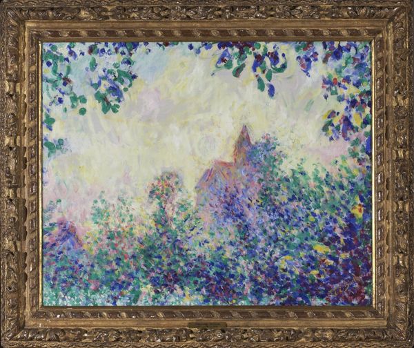 Giverny Church, Sunset by Theodore Earl Butler,A3(16x12")Poster