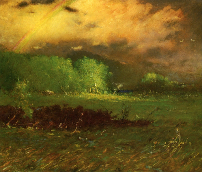 Storm Breaking Up by Elliott Daingerfield,A3(16x12