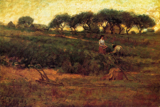 The Tomato Patch, vintage artwork by George Fuller, A3 (16x12") Poster Print