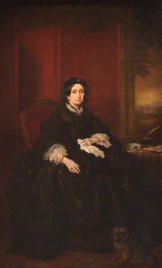 Margaret Stuart Tyndall-Bruce of Falkland, vintage artwork by Sir Francis Grant, P.R.A., A3 (16x12") Poster Print