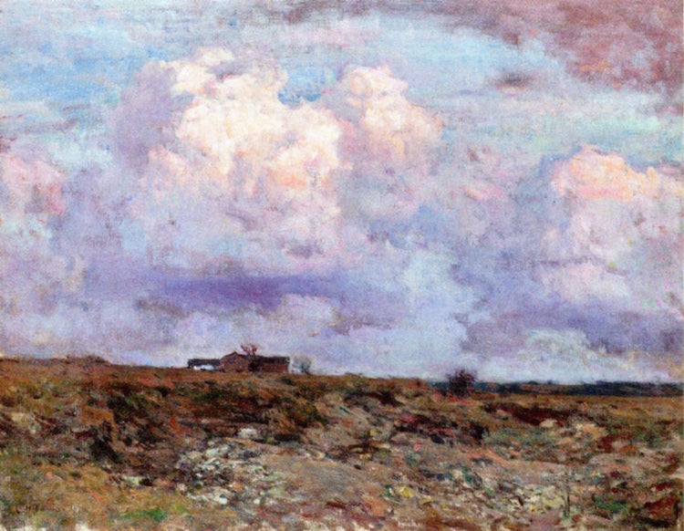 Clouds Gathering at Twilight, vintage artwork by Charles Harold Davis, 12x8" (A4) Poster