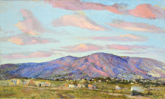 Cripple Creek, vintage artwork by Ernest Lawson, 12x8" (A4) Poster
