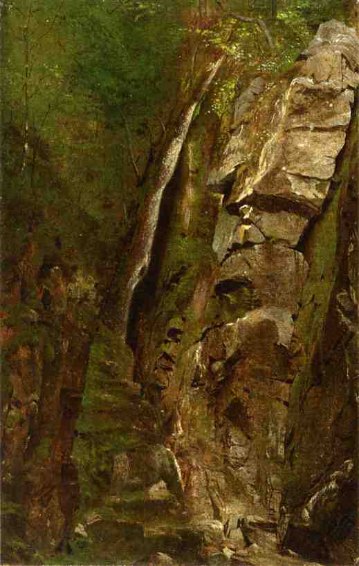 The Gorge, vintage artwork by Alexander Helwig Wyant, 12x8" (A4) Poster