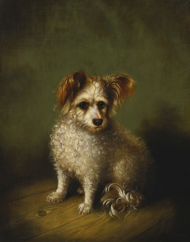 My Dog, vintage artwork by Susan Catherine Waters, 12x8" (A4) Poster
