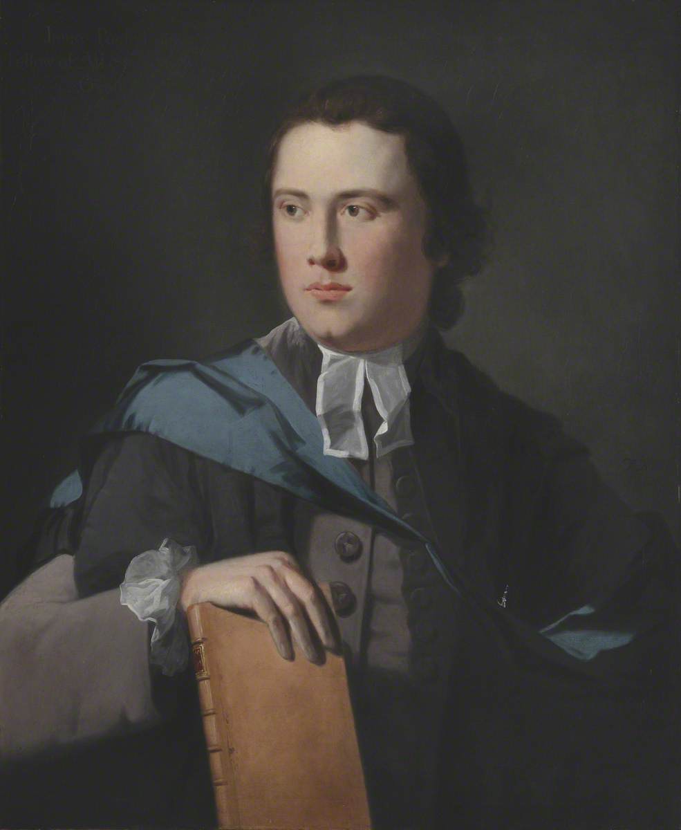James Poole (1740–1801), vintage artwork by Tilly Kettle, 12x8" (A4) Poster