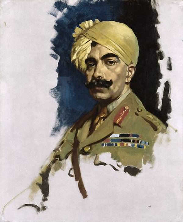 ingh, Maharaja of Bikaner by Sir William Orpen, R.A., R.H.A.,16x12(A3) Poster