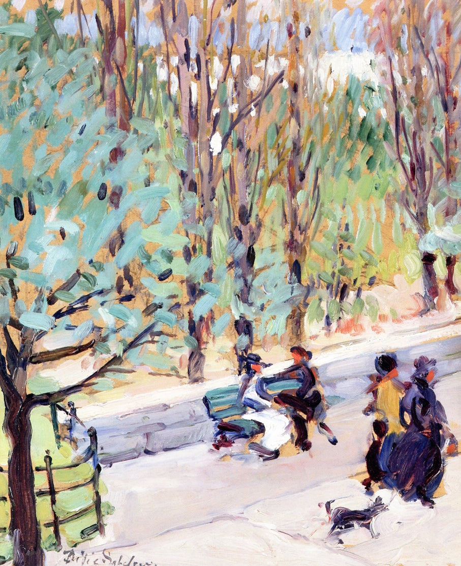 On Riverside Drive by Dixie Selden,A3(16x12")Poster
