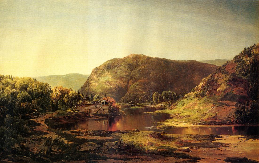 Shenandoah Valley, vintage artwork by William Louis Sonntag, Sr, 12x8" (A4) Poster