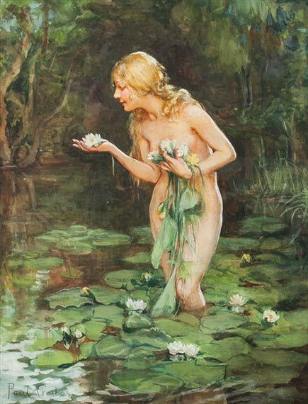 The Lily by Paul emile Chabas,A3(16x12")Poster