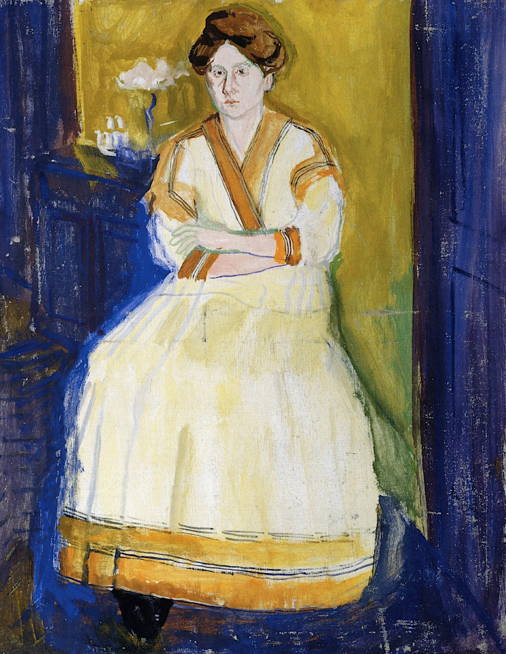 Mathilde Schönberg by Richard Gerstl,16x12(A3) Poster