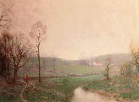 A Lane in the Hill Country by Julian Onderdonk,16x12(A3) Poster