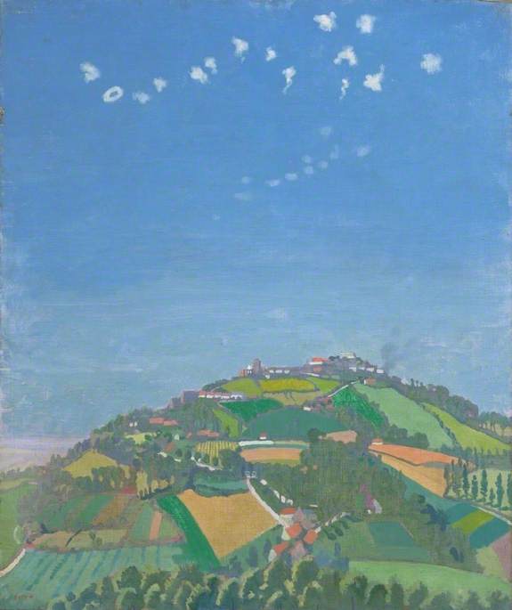 an Planes Visiting Cassel by Sir William Orpen, R.A., R.H.A.,16x12(A3) Poster