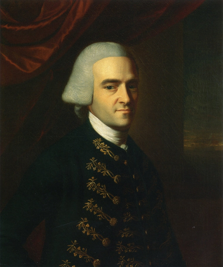 John Hancock, vintage artwork by John Singleton Copley, 12x8" (A4) Poster