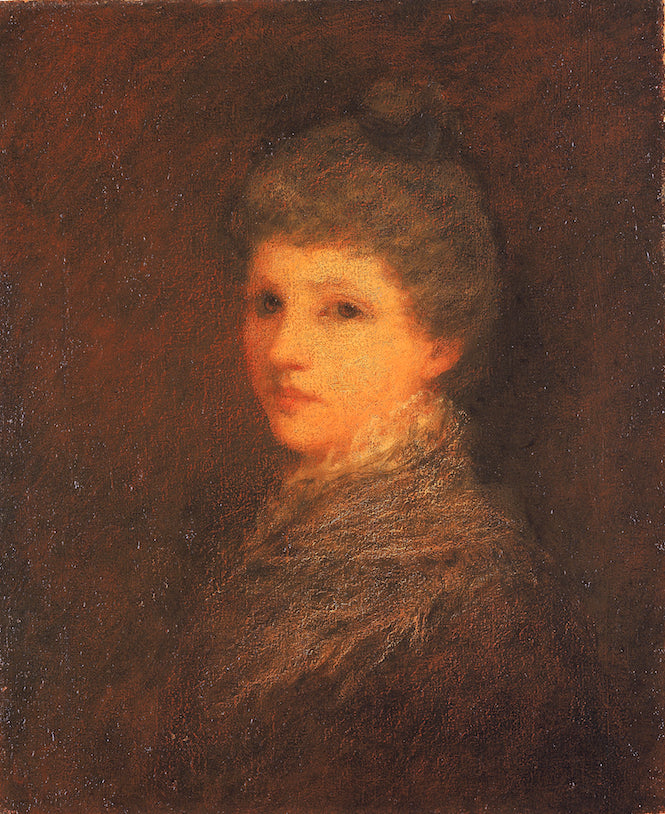 Ideal Head, vintage artwork by George Fuller, A3 (16x12") Poster Print