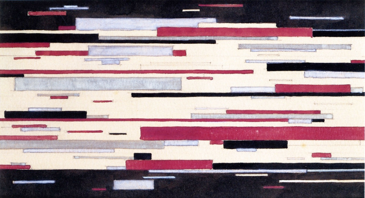 Suprematist Composition by Ilya Chashnik,16x12(A3) Poster
