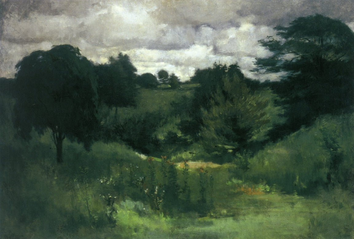 Dark Trees, Cincinnati by John Twachtman,A3(16x12")Poster