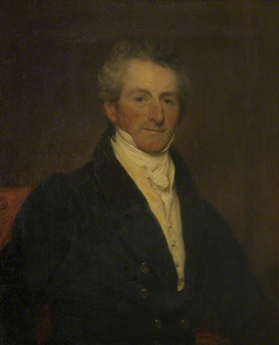 Sir Justinian Isham, vintage artwork by Sir Martin Archer Shee, 12x8" (A4) Poster