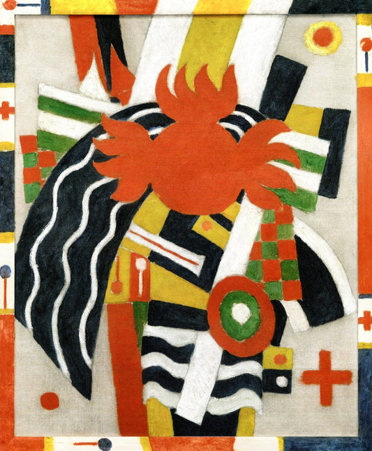 The Aero, vintage artwork by Marsden Hartley, 12x8" (A4) Poster