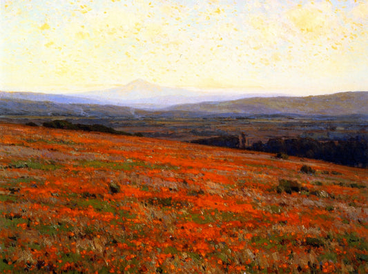 The Cup of Gold by William Wendt,A3(16x12")Poster