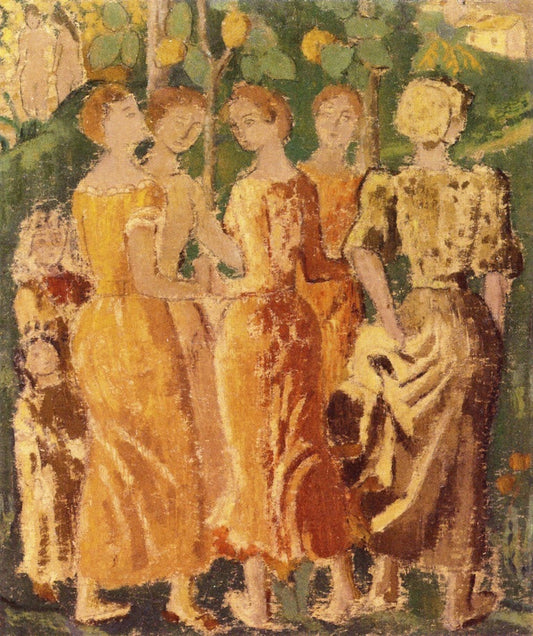Dance of the Young Girls by Aristide Maillol,A3(16x12")Poster