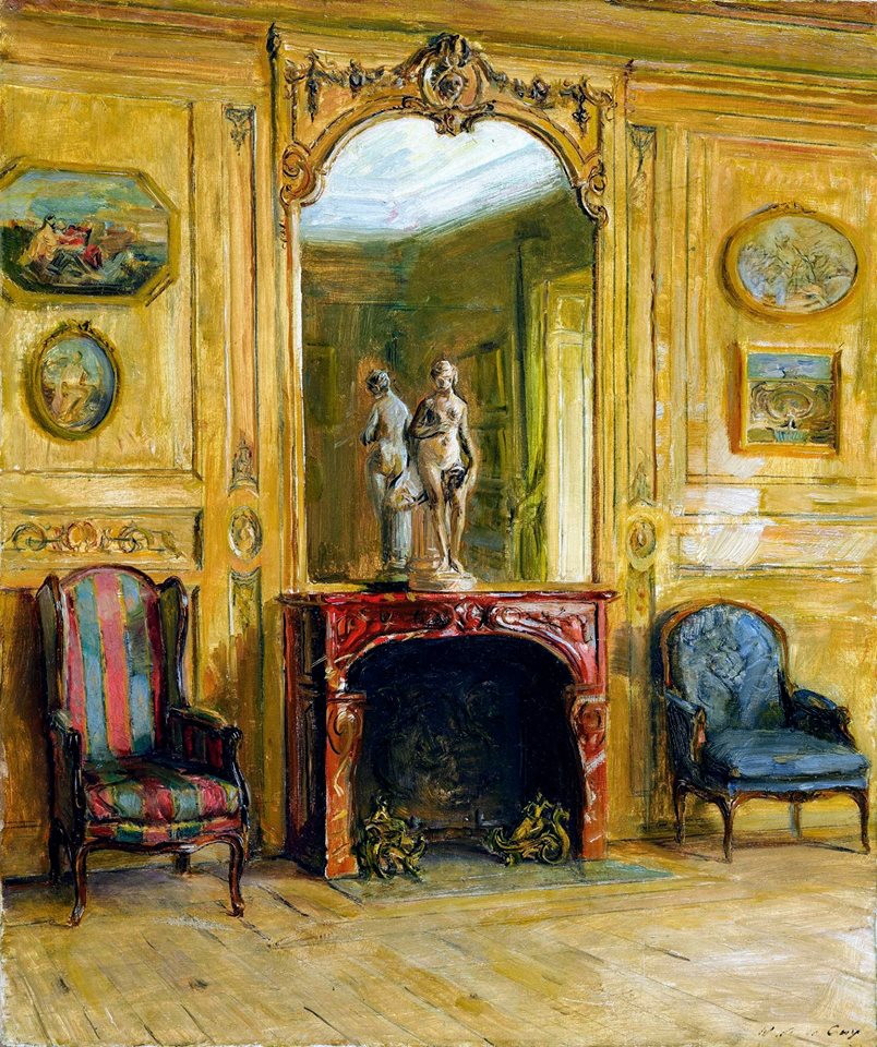 French Salon by Walter Gay,A3(16x12")Poster