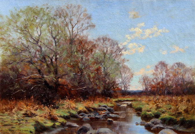 Early Summer Stream by William Merritt Post,A3(16x12")Poster