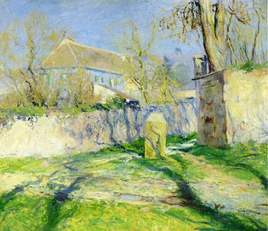 The Blue House by Guy Orlando Rose,A3(16x12")Poster